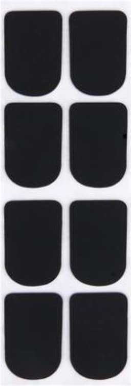 Mondstukkussen Klarinet - Klarinet/Sopraansaxofoon Mondstuk Patches Pads Kussens Zwart --- 0.8mm — thumbnail 1