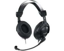 Hoofdtelefoon met microfoon Genius HS-505X Zwart
