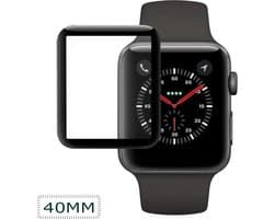Apple iWatch Screen Protector 40mm - full cover - zwart