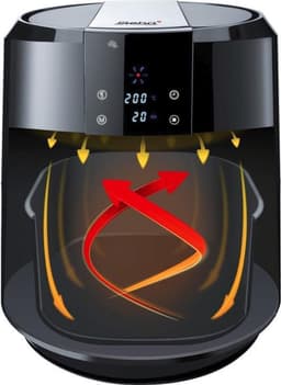 Steba HF5000 - Airfryer - Heteluchtfriteuse - 5.2 Liter - XL - 7 automatische programma's — thumbnail 2