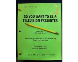 So You Want To Be A Television Presenter