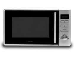 Inventum MN207S Solo magnetron - 20L - 800W - 8 kookprogramma's - Display - Ontdooifunctie - Zilver