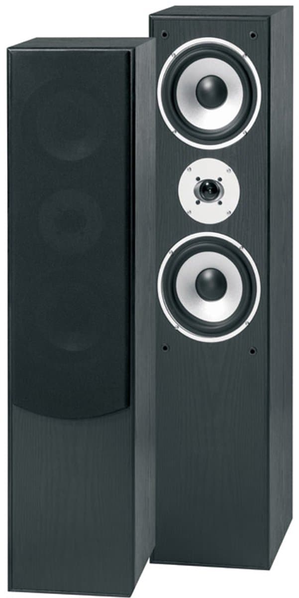 Luidsprekers - Fenton SHFT60B - Set van twee hifi luidsprekers voor stereo en home cinema - Zwart — afbeelding 1