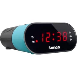 Lenco CR-07 Blue - Wekkerradio met Slaaptimer - Dubbel alarm - Blauw — thumbnail 2