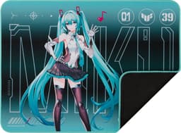 ASUS TUF Gaming P1 Hatsune Miku Edition - Muismat rubber - stof - blauw, zwart — thumbnail 4