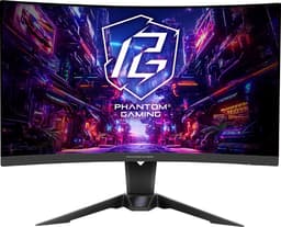 Asrock Phantom Gaming computer monitor 68,6 cm (27") 2560 x 1440 Pixels Quad HD LED Zwart — thumbnail 1