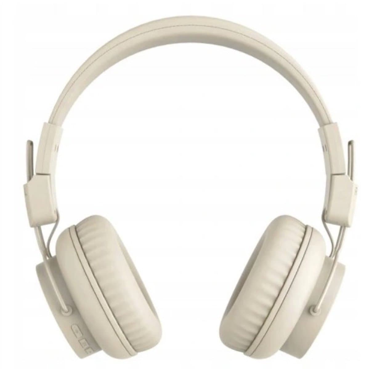 Fresh 'n Rebel Koptelefoon beige draadloos Bluetooth - Draadloze koptelefoon beige on ear - 30 uur speeltijd - volledig opgeladen in 2 uur — afbeelding 1