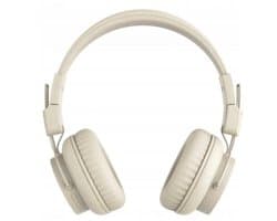 Fresh 'n Rebel Koptelefoon beige draadloos Bluetooth - Draadloze koptelefoon beige on ear - 30 uur speeltijd - volledig opgeladen in 2 uur