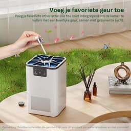 Zavira® Luchtreiniger - Filter - Lonisator - Wit - 17D x 17B x 27H centimeter — thumbnail 4