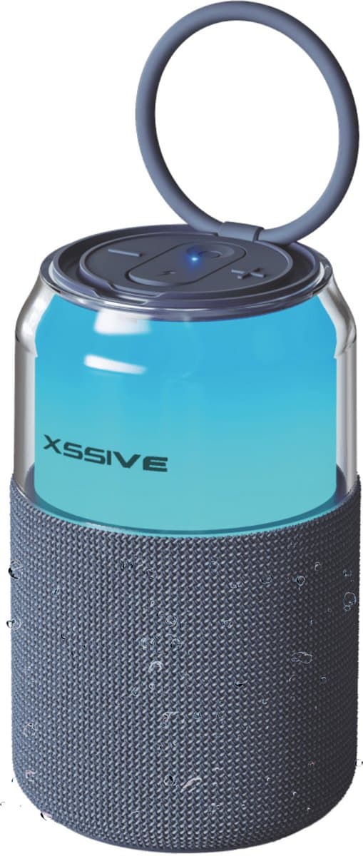 Xssive Bluetooth Speaker Draadloos - Kleine Speaker met Krachtig Geluid - Mini Portable Speaker - Draagbare Luidspreker met RGB-verlichting — afbeelding 1