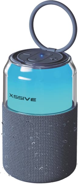Xssive Bluetooth Speaker Draadloos - Kleine Speaker met Krachtig Geluid - Mini Portable Speaker - Draagbare Luidspreker met RGB-verlichting — thumbnail 1
