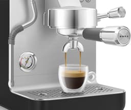 SMEG EMC02BLMEU - Espressomachine - Minipro - Mat zwart — thumbnail 4