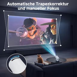 Mini beamer - Projector - Beamerscherm - Projectiescherm - Outdoor & Indoor Projector - — thumbnail 5
