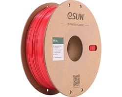 eSun PETG Solid Red/rood - 1.75mm - 3D printer filament - 1kg
