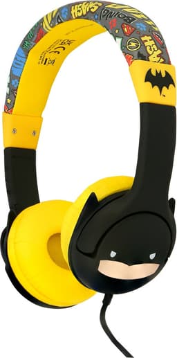 Batman - kinderkoptelefoon met volumebegrenzing - verstelbaar - comfortabel — thumbnail 1