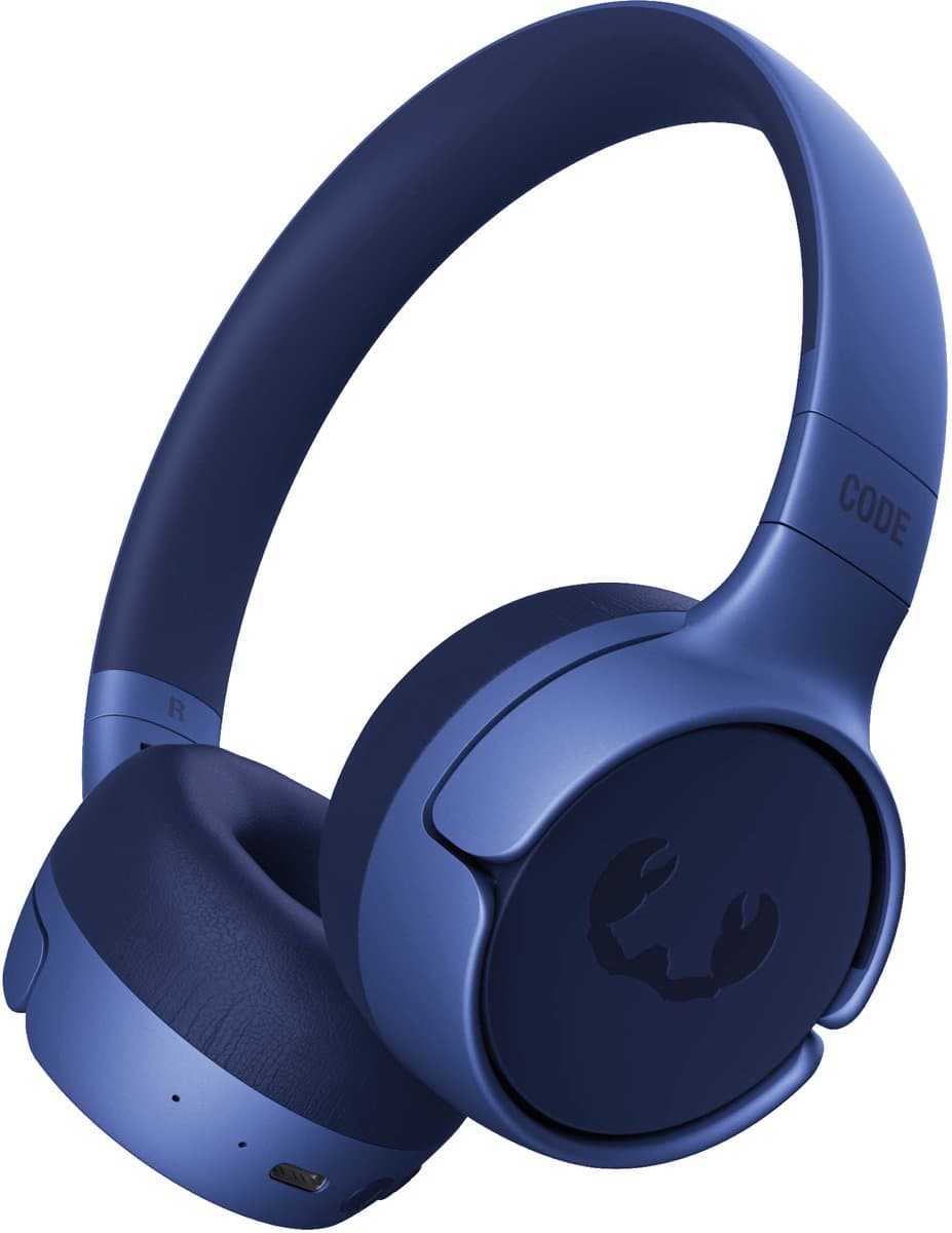 Fresh ‘n Rebel Code Fuse – Draadloze on-ear koptelefoon - Bluetooth - 30 uur Speeltijd - Blauw - True Blue — afbeelding 1