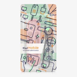 kwmobile hoes geschikt voor Google TV Streamer 4K - Siliconen anti-slip hoes voor afstandsbediening in oudroze — thumbnail 4