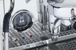 Torre Espresso - Luigino - RVS - Houten handvaten - Italiaanse Espressomachine — thumbnail 4
