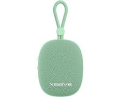 Mini Speaker Bluetooth 5.3 - 12+ Uur Afspeeltijd - Spatwaterbestendig - Draadloze Speakers Klein - Groen