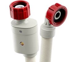 Fixem® - 3.5M Toevoerslang met waterslot - Aanvoerslang met aquastop geschikt voor wasmachine en vaatwasser voor alle merken met een schroefwartel aansluiting