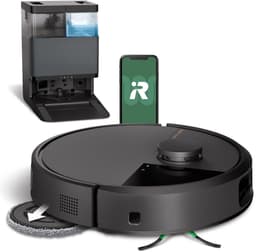 iRobot Roomba® Plus 505 Combo Robot + Autowash™ Dock - Robotstofzuiger met Dweilfunctie - Zwart - N1850 — thumbnail 1