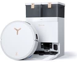 ECOVACS Deebot T50 Max Pro Omni (wit) - Robotstofzuiger met Dweilfunctie - Zuigkracht 18.500 Pa - All in one omni station