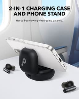 Soundcore P40i Headset Draadloos In-ear Gesprekken/Muziek/Sport/Elke dag Bluetooth Zwart — thumbnail 2