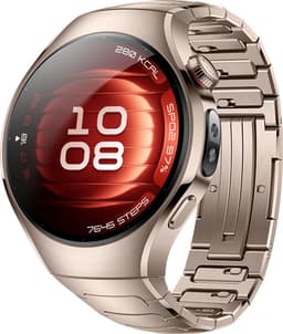 HUAWEI Watch 5 42mm Goudkleurig | Multi-sensing X-tap technologie | Gezondheidsoverzicht in 1 klik | Roestvrij staal | Ultra-lange batterijduur | Compatibel met iOS & Android — thumbnail 2