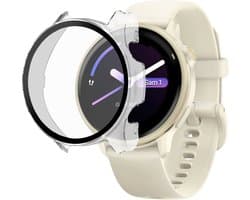 Garmin Vivoactive 6 - Hoesje Harde beschermhoes transparant scherm gehard glas
