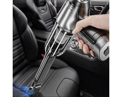 Auto Stofzuiger - Ministofzuiger - EXTRA FILTER - Stofzuiger - Borstelloze motor - Compressor - 95000Pa - Snoerloze handstofzuiger - Kleine stofzuiger - Handstofzuiger - Krachtige stofzuiger