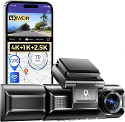 Dashcam - Daschcams - Auto - Camera - Vooruit - Achteruit - Video - Autobeveiliging - Parkeerbeveiliging - Recording - Dag en Nacht - Schadepreventie — thumbnail 1
