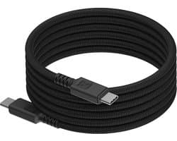 Xtorm TravelPro Magnetic USB-C PD 100W Kabel - 1 Meter - Extra stevige USB-C Kabels - Snellader - Power Delivery Oplaadkabel geschikt voor Laptop/MacBook/Telefoon - Zwart