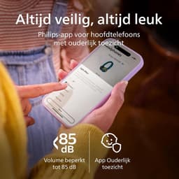 PHILIPS TAK4200CT 4200-serie On Ear draadloze opvouwbare hoofdtelefoon voor kinderen - 45 uur afspeeltijd, beperkt volume, Audio delen, laadkabel meegeleverd - Ambiant verlichting - Kristalgroen — thumbnail 16