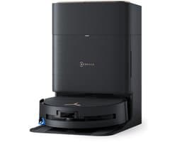 ECOVACS - DEEBOT X9 PRO OMNI BLACK - Robotstofzuiger met Dweilfunctie - 16.600 Pa zuigkracht- Zelfreinigende Robotstofzuiger met Warmwater – Dweilsysteem - Automatisch Leegstation - Geschikt voor dierenharen