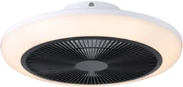 EGLO Sayulita 1 Plafondlamp met ventilator - 46 cm - Instelbaar wit licht - DC-energy saving - Zwart/Wit - Dimbaar - 3 Standen — thumbnail 1