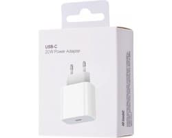 AB Goods USB-C Adapter 20W – Adapter – Snellader - Universele USB-C Oplader – Wit