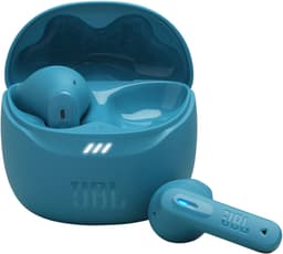 JBL Tune Flex 2 - Noise Cancelling Oordopjes - Draadloos Bluetooth - True Wireless In-ear - 48 uur speeltijd - Open of Gesloten Pasvorm - IP54 - Blauw — thumbnail 5