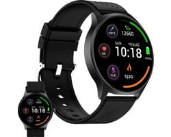 Denver Smartwatch - Android iOS - Volledige Belfunctie - Amoled Display - Sporthorloge - Hartslagmeter - Saturatiemeter - Slaapmonitor - SWC387