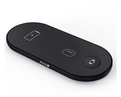 Blynk 3-in-1 Draadloze Oplader - Snellader (15W) - Oplaadstation - Geschikt voor Apple/Iphone, Apple Watch en AirPods - Zwart