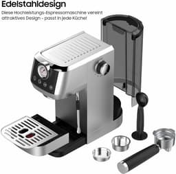 Espressomachine - Koffiezetapparaat - Koffiemachines — thumbnail 4