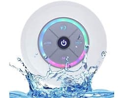 GTB® Douche Radio - Radio - Douche Speaker - Wit - 9cm x 9cm x 4cm