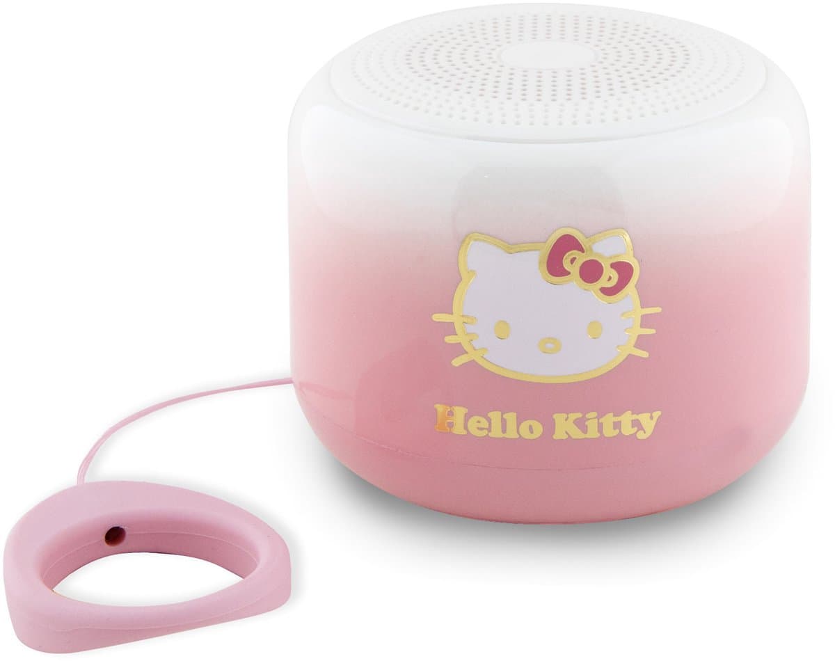 Hello Kitty - Mini Portable Bluetooth Speaker - Roze — afbeelding 1