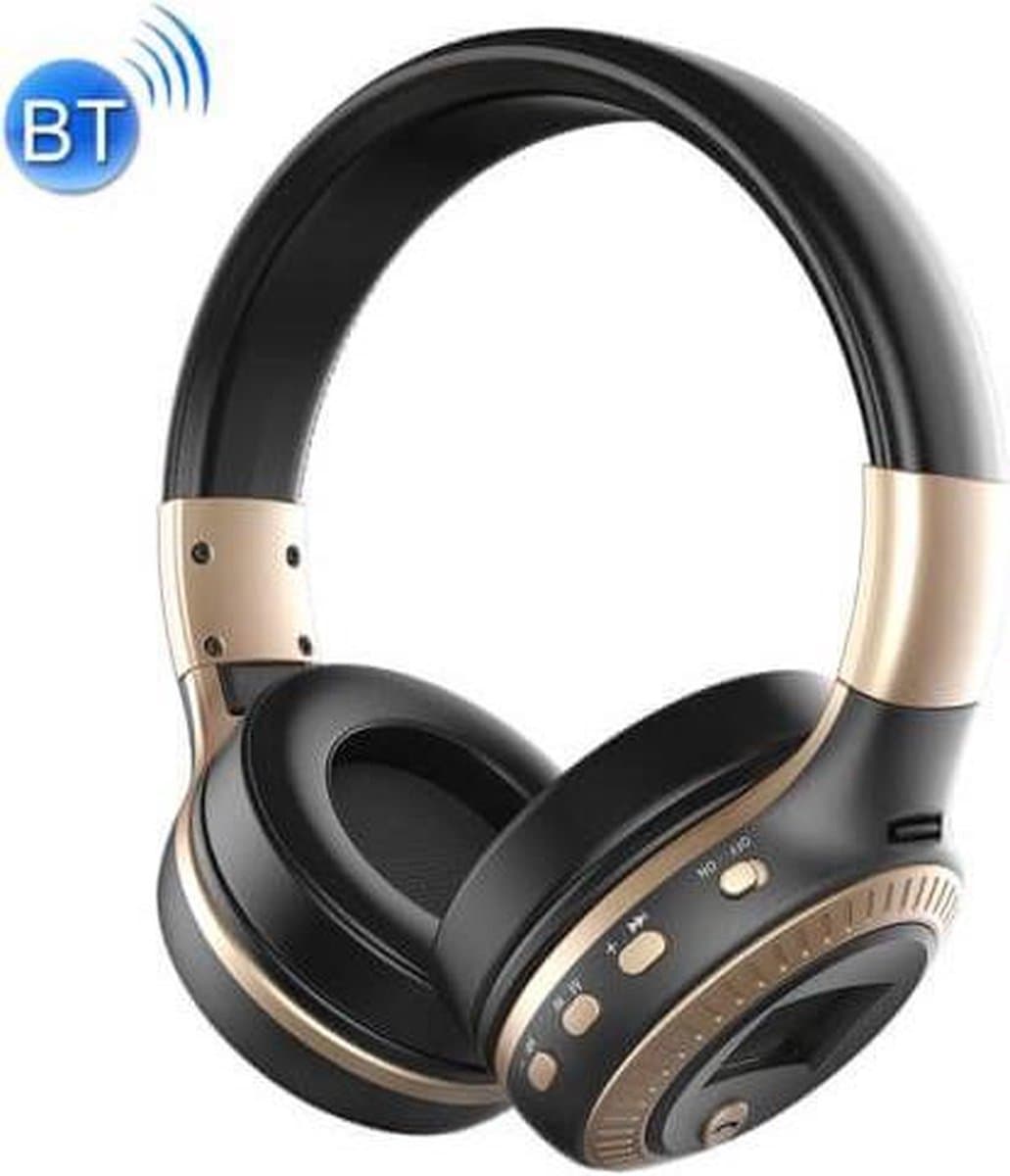Zealot - Draadloze koptelefoon met microfoon goud B19 — afbeelding 1
