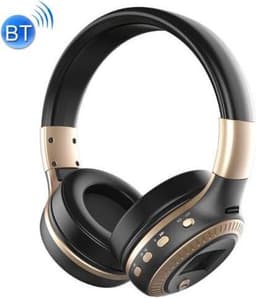 Zealot - Draadloze koptelefoon met microfoon goud B19 — thumbnail 1