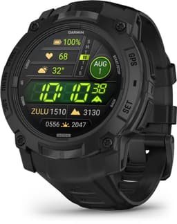 Garmin Instinct® 3 – 50 mm, AMOLED, Tactical Edition Zwart met zwart siliconen band — thumbnail 4