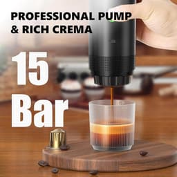Draagbare Koffiemachine - Koffiezetapparaat Auto - Compact - — thumbnail 2