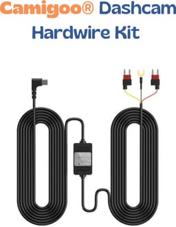 Camigoo® Dascham Hardwire Kit Pro - Voor 24/7 Parkeerbewaking - Met Bescherming Tegen Lage Accu - Met 4 Verschillende Zekeringtypen - Accustroom - Constante Voeding - Geschikt voor alle Camigoo® & Type-C aansluiting Dashcams — thumbnail 4