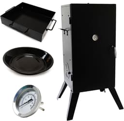 Eurocatch Shadow Chef Smoker - Rookoven - Rookkast - Incl. Thermometer - Rookhaken - Roosters — thumbnail 1