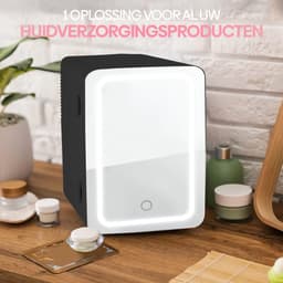 Olvy Skincare Fridge - Mini Koelkast - Skincare Koelkast - Inclusief E-Book - Make-up Koelkast - 4 Liter — thumbnail 9