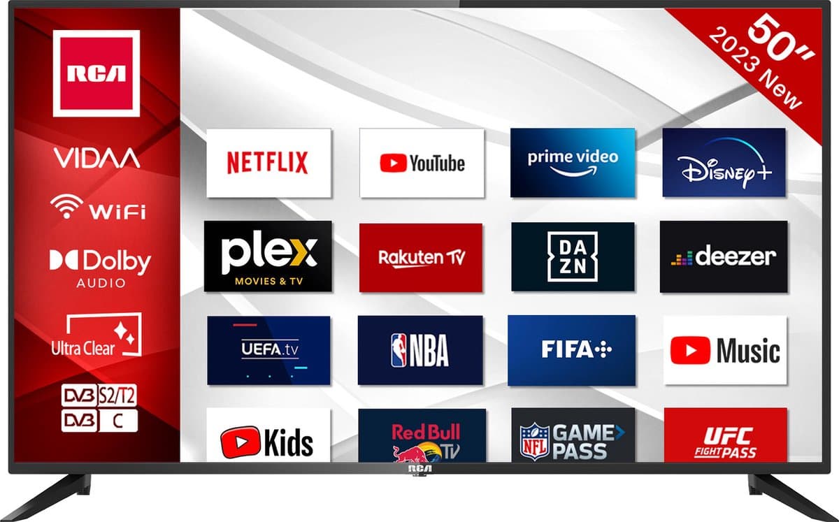 RCA iRV50U3 - 50 inch - 4K LED - 2023 — afbeelding 1